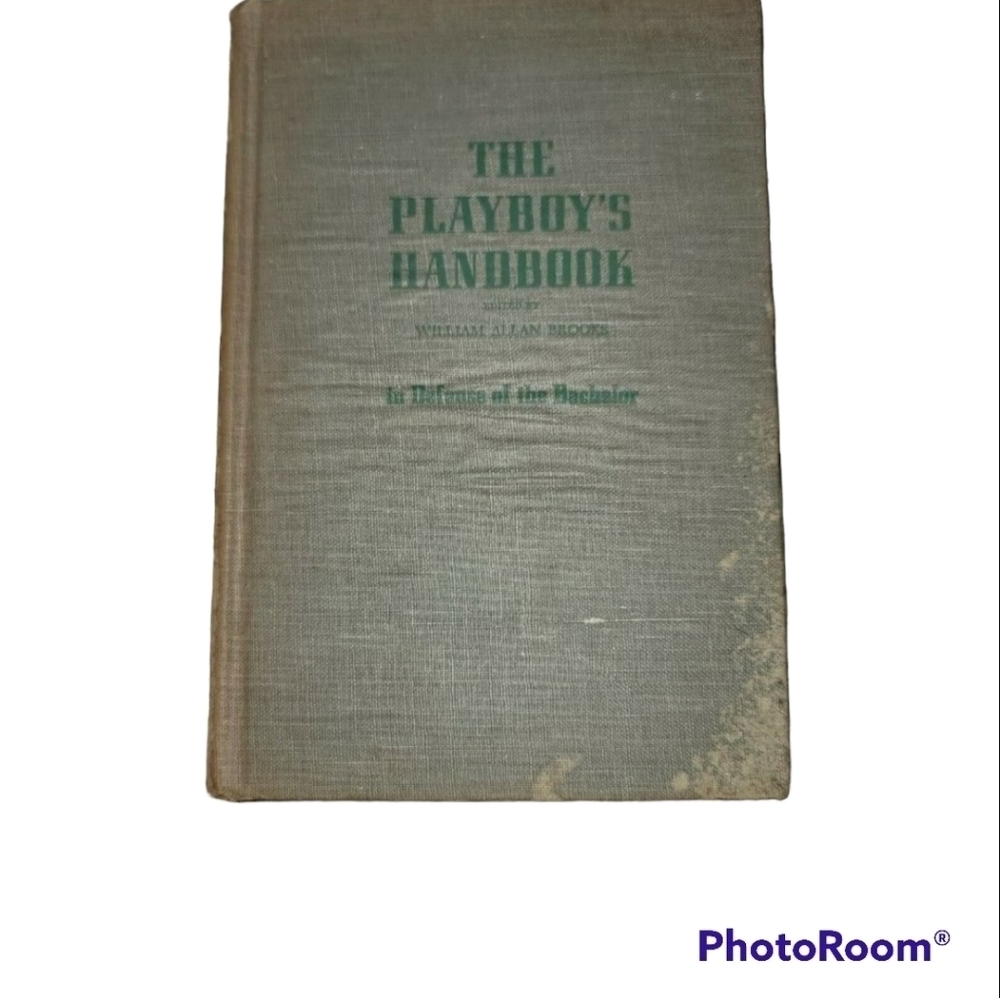 1942 The Playboy's Handbook In Defense of‎ the Bachelor Vintage Book